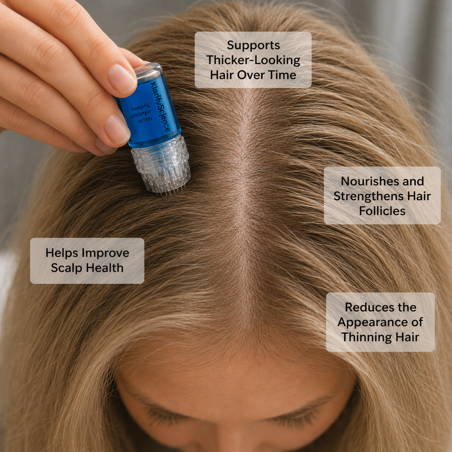 Reactivate follicles with GHK-Cu