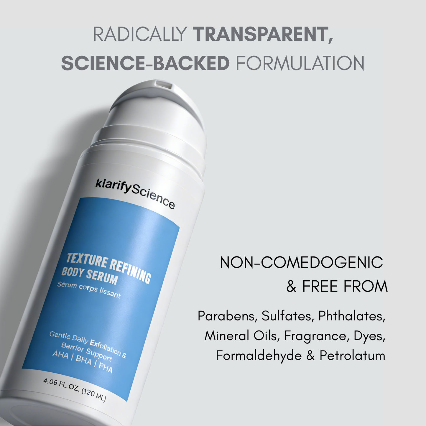 Triple-Action Formula for Keratosis Pilaris, Texture Refining Body Serum