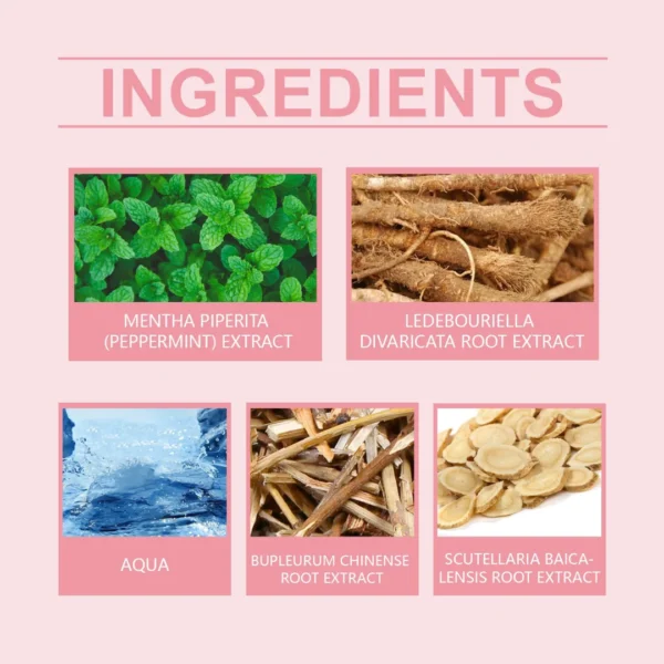 all natural ingredients, safe for all skin types